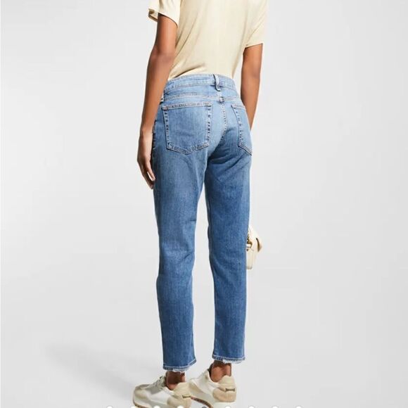 Rag& bone Dre Low-Rise Slim Boyfriend Ankle Jeans size 25 - Picture 4 of 16